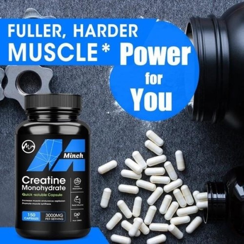 Minch Creatine Monohydrate Capsules